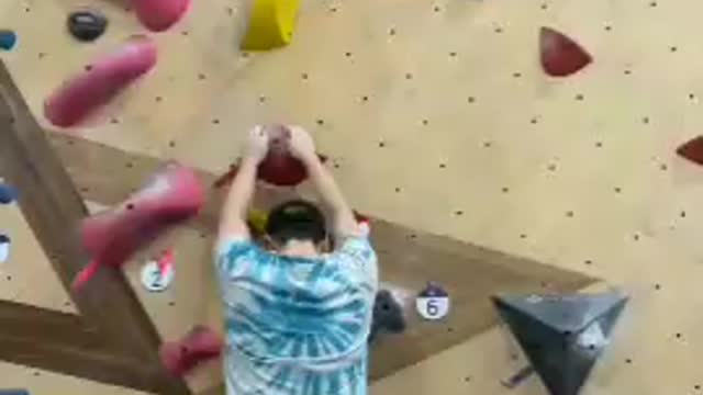 V2 Climb at Our New Gym!