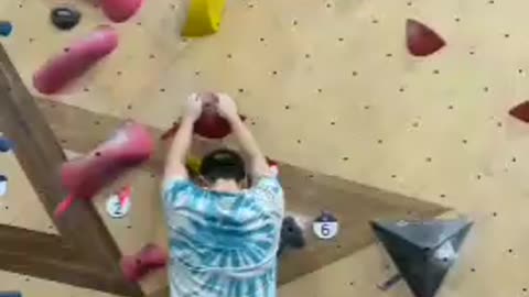 V2 Climb at Our New Gym!