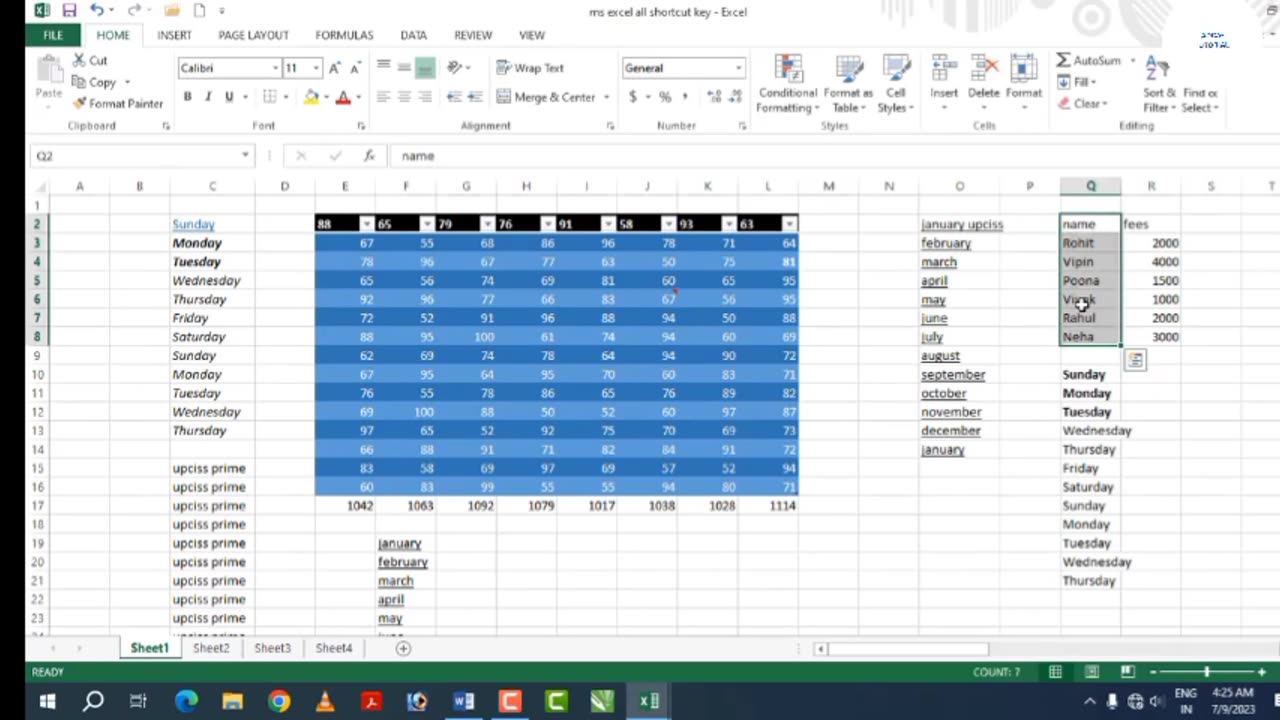 Ms Excel Basic To Advance Tutorial For Beginners with free certification by google (class-74)