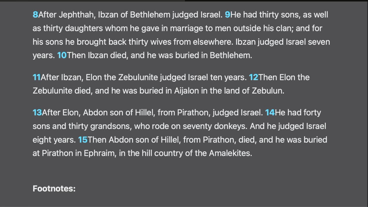 Judges 12