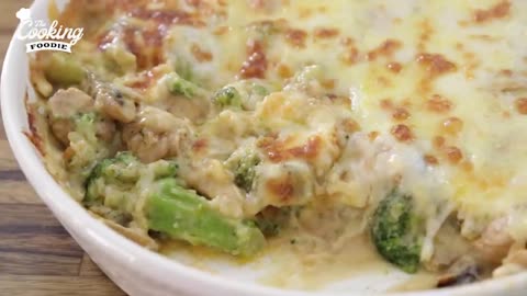 Chicken Broccoli and Mushroom Casserole Recipe