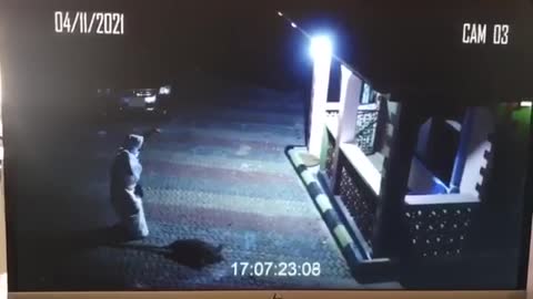 Witch caught on video Cam