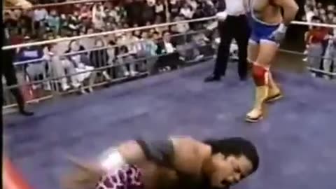(1990.02.11) The Samoan Swat Team vs Dr Death & The Road Warriors - WCW