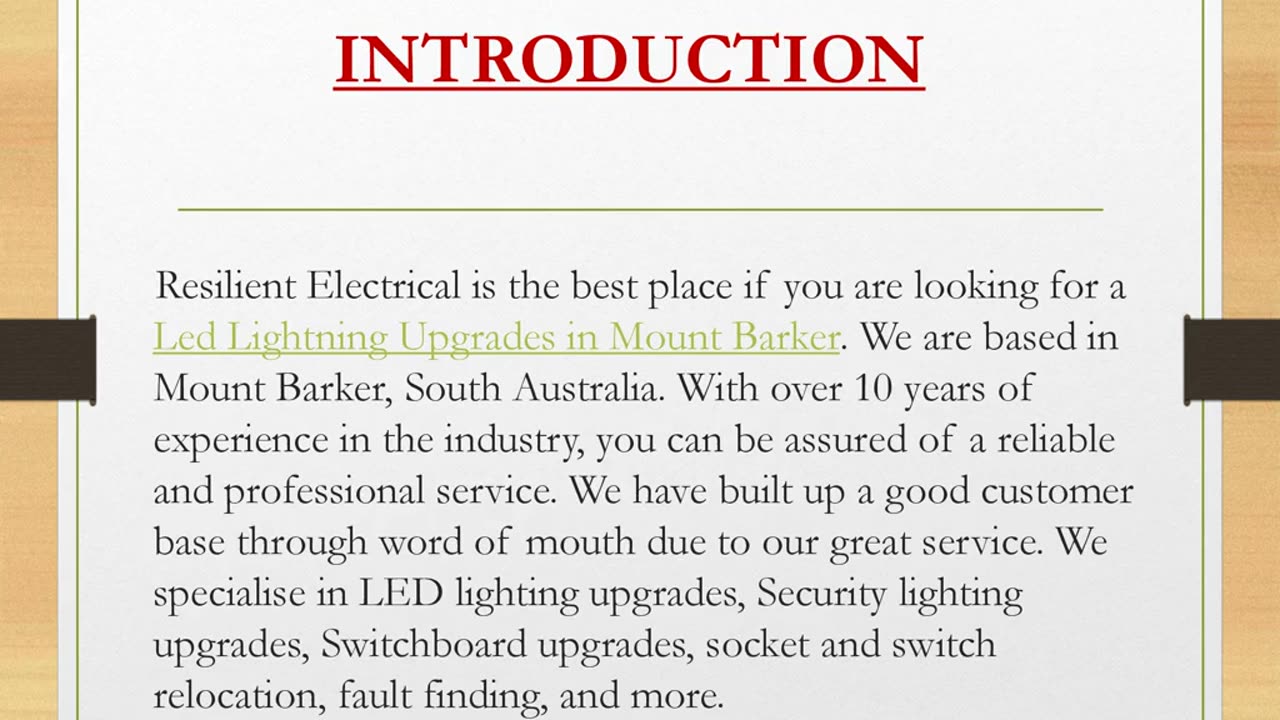 Best Led Lightning Upgrades in Mount Barker