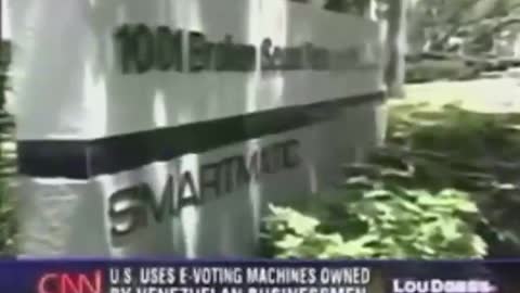 From CNN 2006 shows they knew about smart matic voting machines