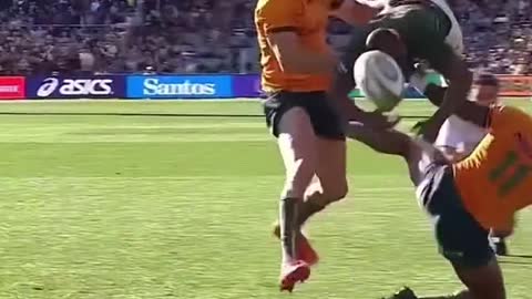 no one was injured and it is all part of the sport