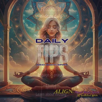 Daily Mind-Body-Spirit Tips 38