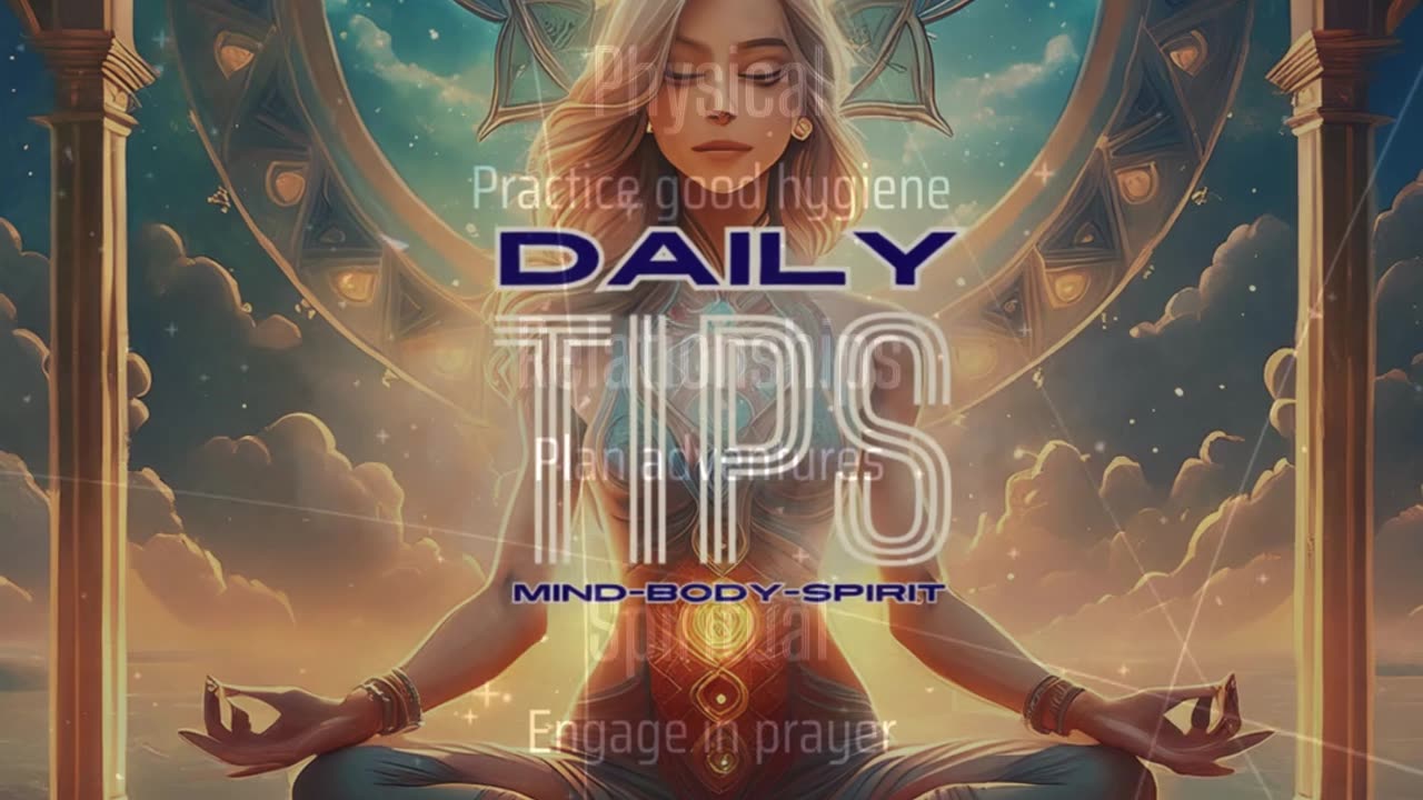 Daily Mind-Body-Spirit Tips 38