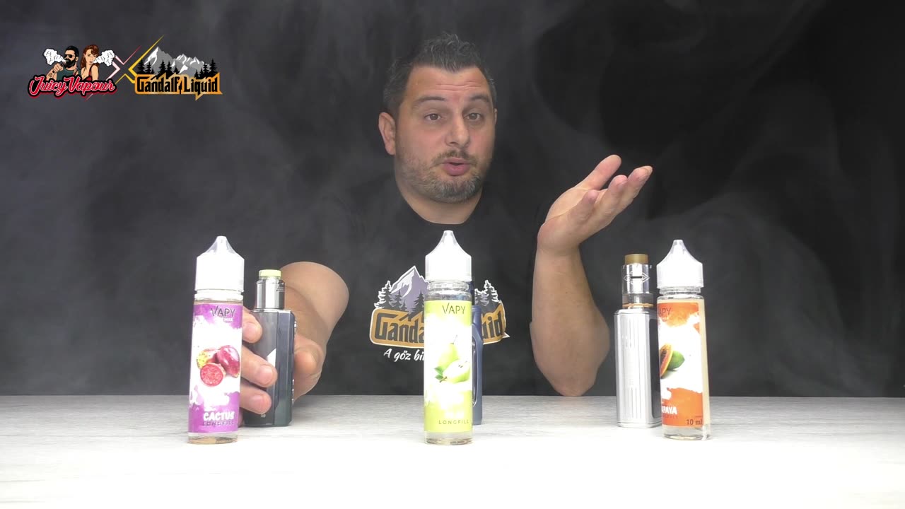 Vapy Premix ízteszt