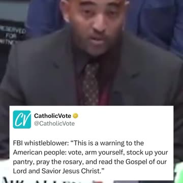 Una advertencia para el pueblo Americano