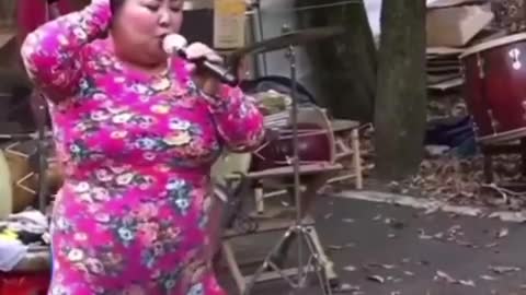 Everything is fine in this video - a beautiful girl, a cheerful dance, a good song