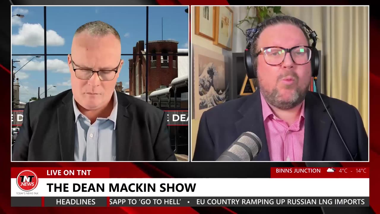 Sam Ikin on The Dean Mackin Show - 07 August 2024