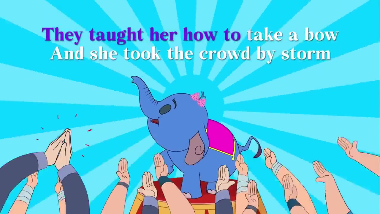 "🎤 Sing Along! Nellie the Elephant Karaoke | Fun Kids' Song for a Mega Sing-Off! 🐘🌟"