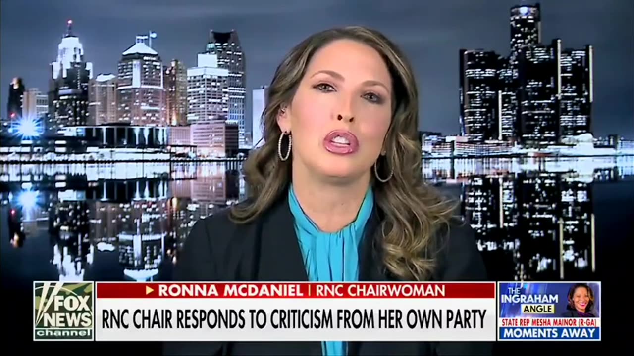 Laura Ingraham to RNC Chair: Why Should You Keep Your Job?