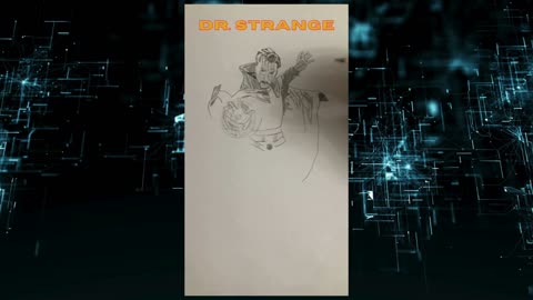 Dr. Strage timelapse drawing