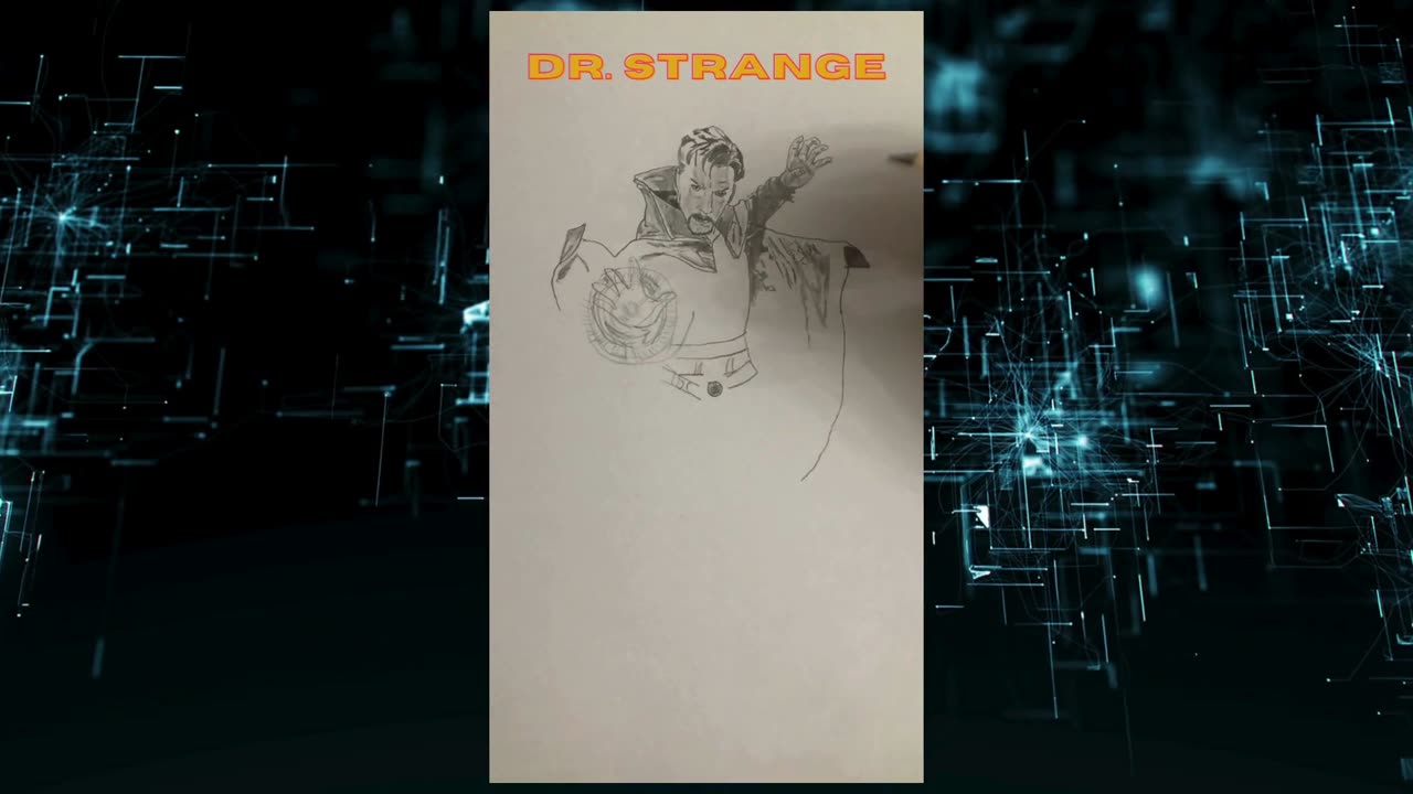 Dr. Strage timelapse drawing