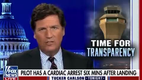 Vaccinated pilot has a cardiac arrest after landing.