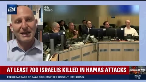 🔴 WATCH NOW_ DAY 2 OF ISRAEL'S WAR AGAINS HAMAS - DEATH TOLL RISES ABOVE 700