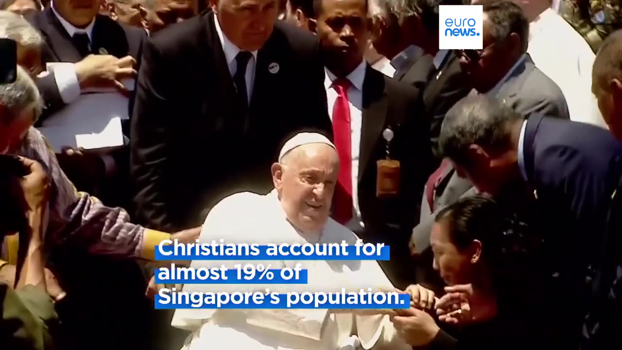 Pope heads to Singapore after record-breaking Mass in Timor-Leste