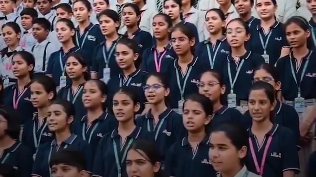 Amazing Mahishasura Mardini Stotram recitation by school children, a must listen!