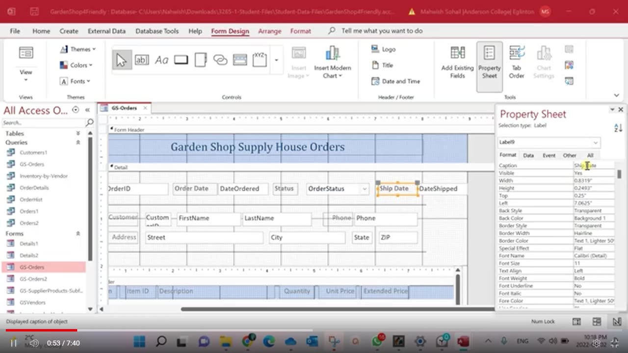 Access- Chapter 04-b assessment 13