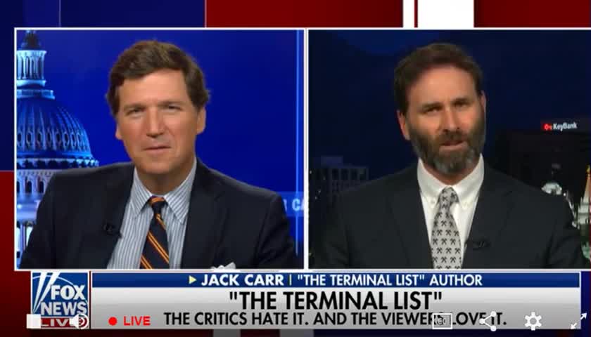 "The Terminal List" Author Jack Carr Joins Tucker To Discuss His New Show