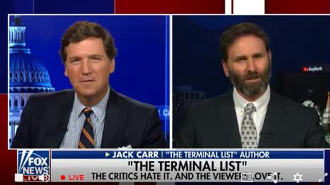 "The Terminal List" Author Jack Carr Joins Tucker To Discuss His New Show