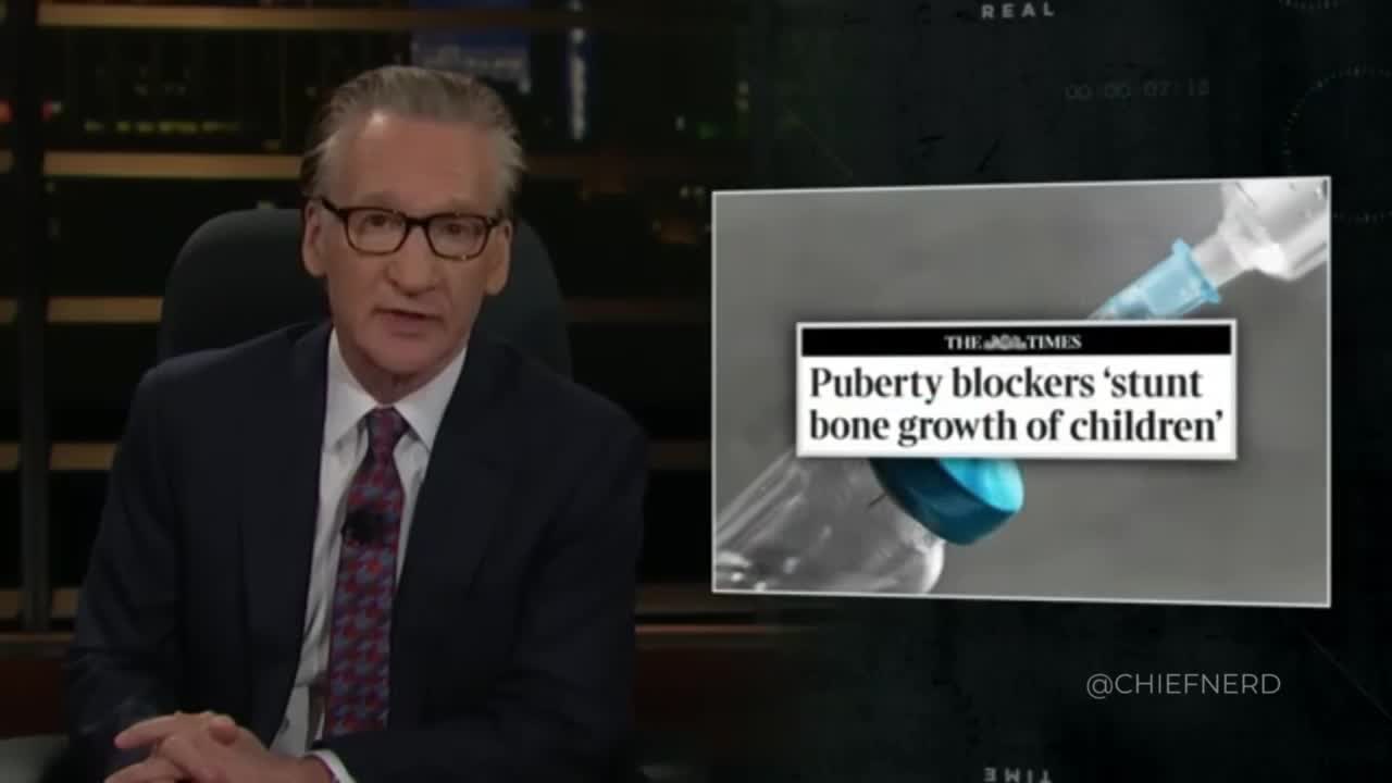 Bill Maher on the Trans Agenda: “We Are Literally Experimenting on Children”