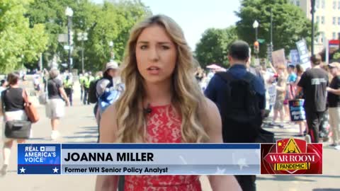 Joanna Miller Gives Live Update On Supreme Court Protestors Awaiting Roe V. Wade Decision