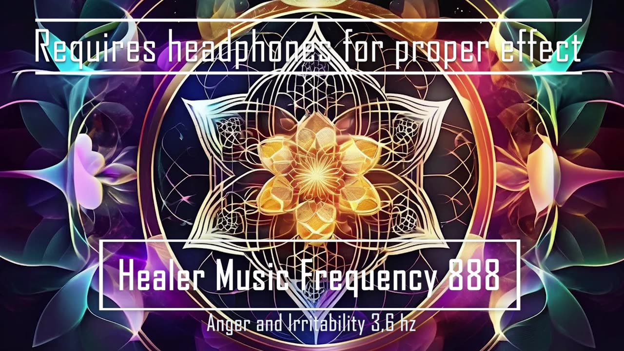 Anger and Irritability 3,6 hz Binaural Beats Rife Frequency Meditation Music