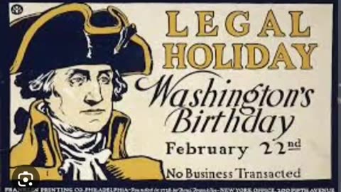 Today George Washington birthday 🎂 happy b day gw 2/22/24