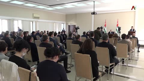 Совещание по инвестпрограмме в Абхазии - 22.10.2021