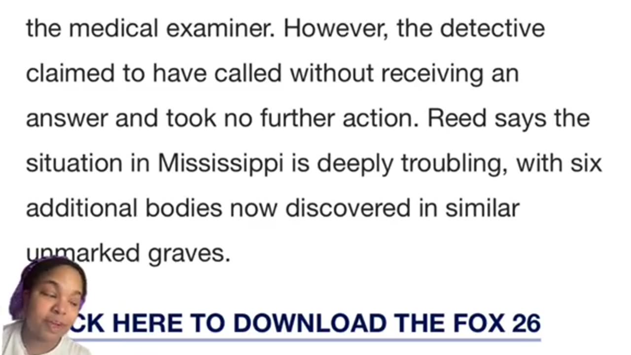 215 BODIES FOUND IN JACKSON MISSISSIPPI ~ORGAN TRAFFICKING?!