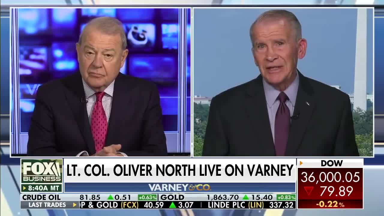 Pentagon links climate change, China as equal threats, Lt. Col. Oliver North reacts