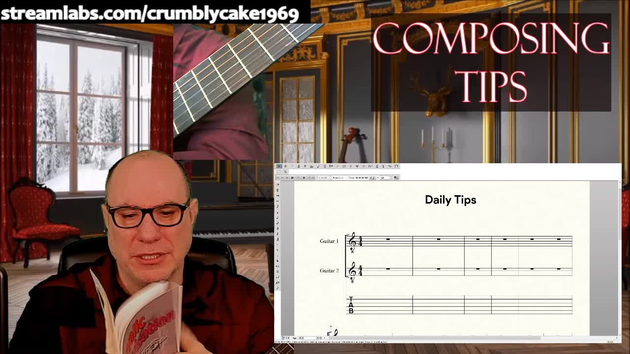 Composing for Classical Guitar Daily Tips: Intervalic Improvisation