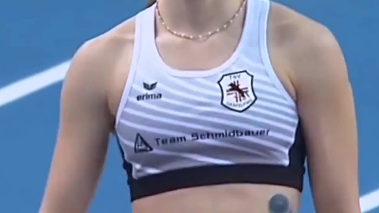 Beautiful Girls Pole Vault (Chiara Sistermann) @sports @shorts @viral @trending