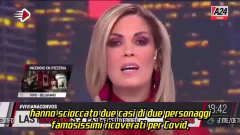 Notiziario Argentino SHOCK: Espone in tv le menzogne sul Covid. Ci stanno uccidendo