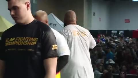 Craziest Slap Fight EVER! Zales vs. Da Crazy Hawaiian