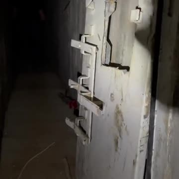 MORE FOOTAGE FROM INSIDE THE TUNNELS UNDER SHIFA HOSPITAL