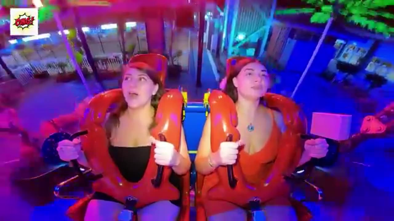 Amazing slingshot ride OMG №2 #slingshotride #slingshotchallenge #slingshot