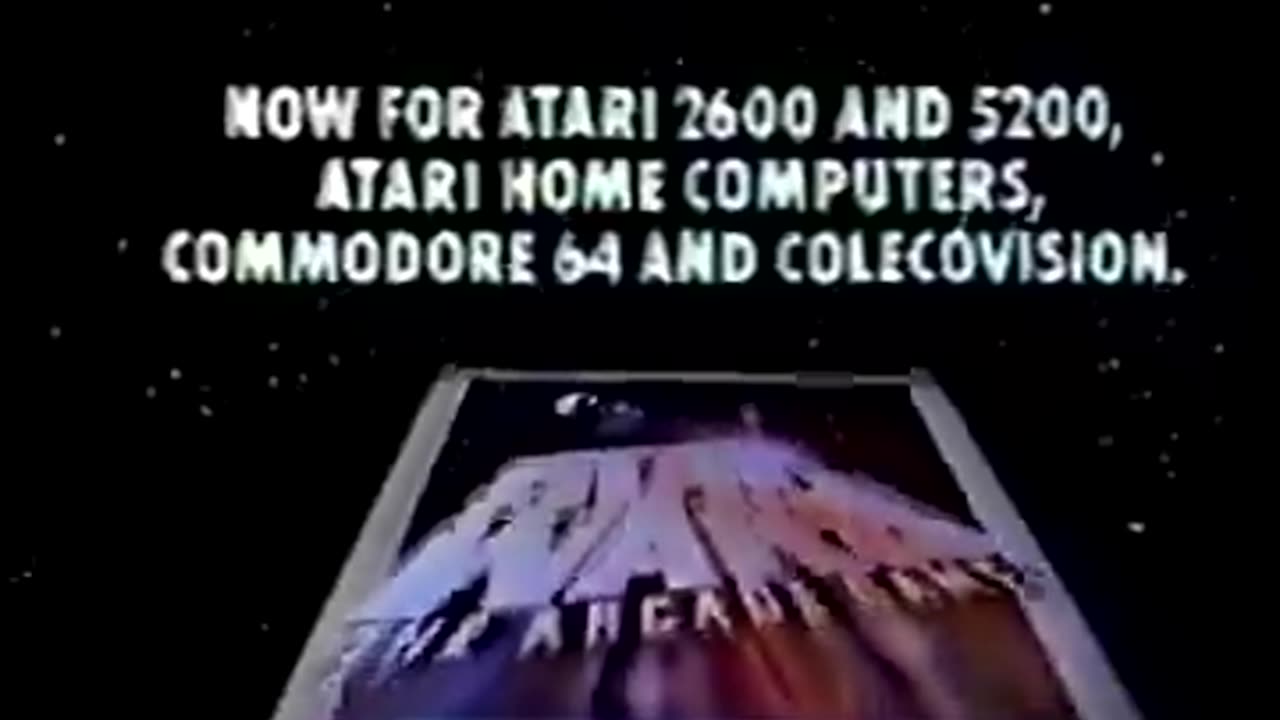 Star Wars Atari arcade game commercial from 1983