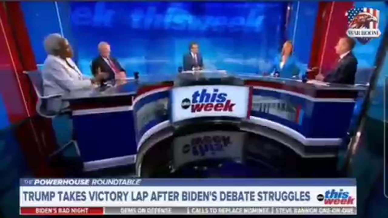 Biden is receiving harsh criticism from the panel on ABC