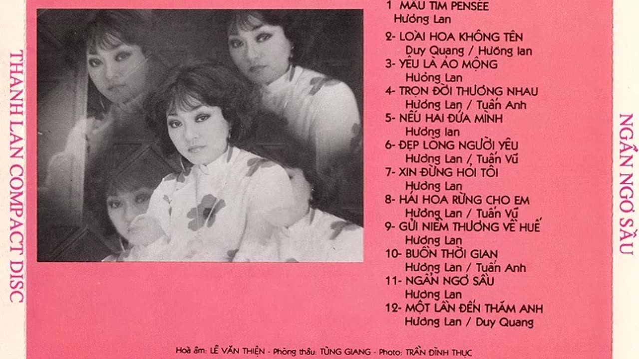 Ngẩn Ngơ Sầu - Thanh Lan CD