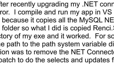 Could load a file or assembly quotRenciSshNetdllquot