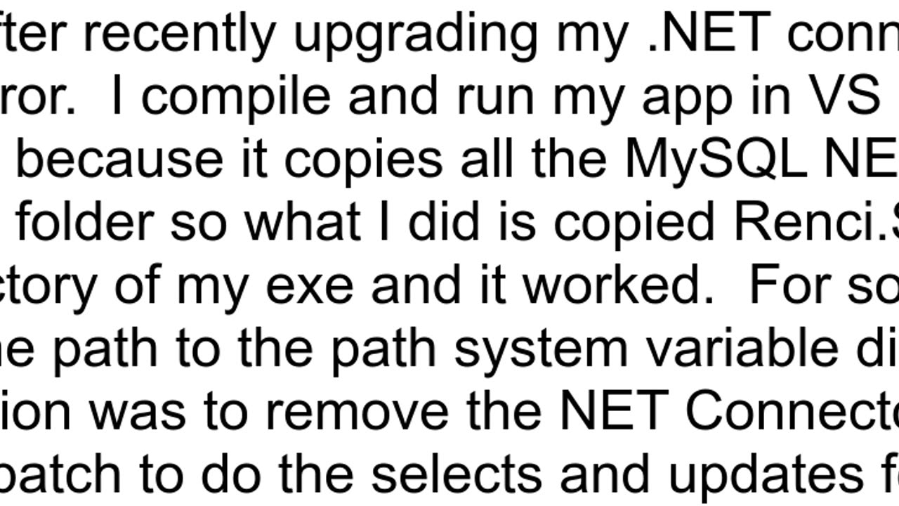 Could load a file or assembly quotRenciSshNetdllquot