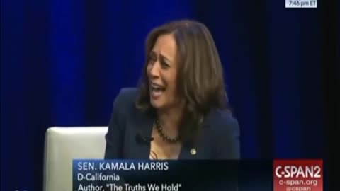 Kamala Harris laughs like a maniac