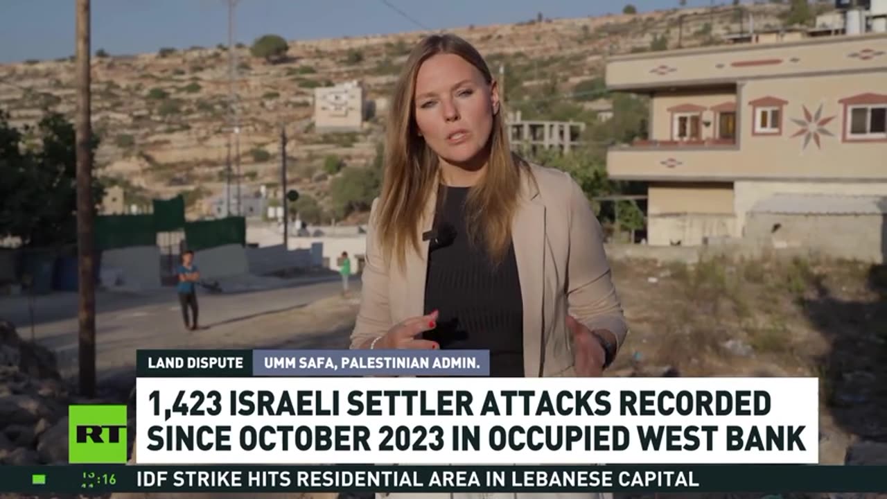 1,423 Israeli settler attacks recorded in West Bank since October 2023