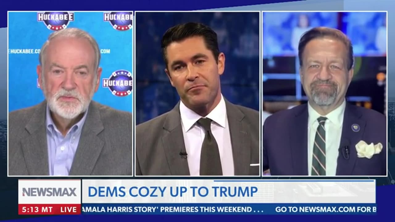 Kamala Couldn't Handle Friendly Dinner with President Trump. Dr. G joins NEWSMAX