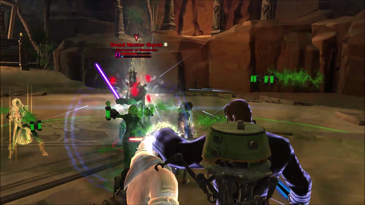 The Jedi Archive vs dreadmaster Styrak