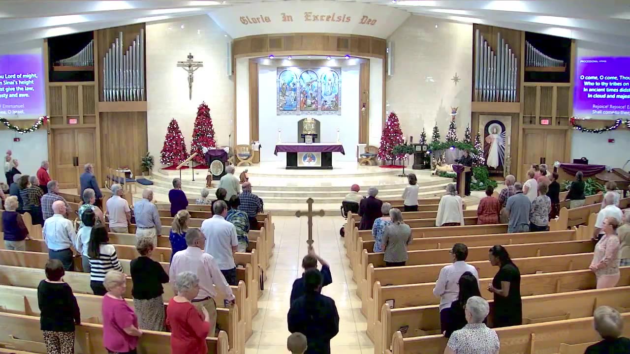 Sunday, December 10, 2023 - 9:00 AM Family Mass with Fr. Don